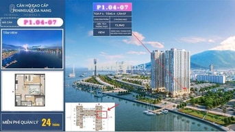 Quỹ căn hộ view trực diện sông Hàn. Chiết khấu lên đến 18%