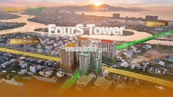 Chỉ từ 1,8tỷ sở hữu ngay CH dự án Fours Tower - view sông, pháo hoa