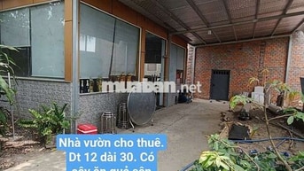 nhà vườn 300m có nhà ở. mái che tôn.Đường lại Hùng Cường Vĩnh Lộc b