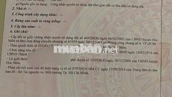 BỂ NỢ BÁN – Dãy trọ 5phòng,  giá 950Tr, BÀ ĐIỂM HÓC MÔN, SỔ RIÊNG