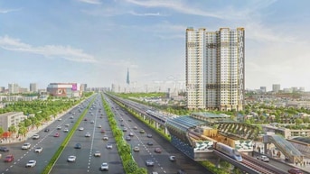 Bán CH Diamond Boulevard, 1,7 tỷ, 44m2, 2PN, 1WC, pháp lý đầy đủ