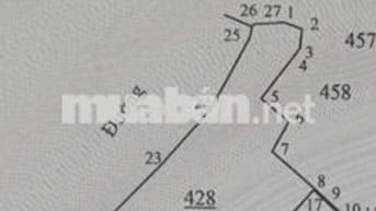 Bán đất gốc 2 mặt tiền bao đẹp 