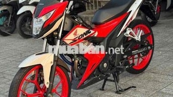 Honda Sonic Hati trắng đỏ biển Long Xuyên