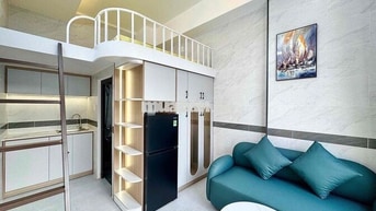 CHO THUÊ DUPLEX FULL NT CÓ BAN CÔNG THOÁNG MÁT RỘNG RÃI NGAY TRUNG TÂM