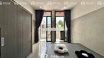 CHDV full nội thất studio ban công, cửa sổ máy giặt riêng mới 100%