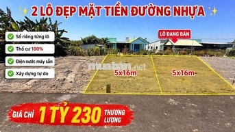 ❌Chính chủ bán,ko qua trung gian cặp đất biệt thự 10x16m giáp Bửu Long