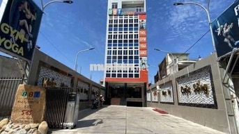 TÒA NHÀ MẶT TIỀN LÊ VĂN KHƯƠNG 8,5X45