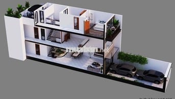 Nhà trung tâm, hoàn thiện nội thất, 4 pn, 5 WC, vị trí đâu cũng gần
