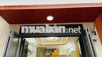 NHÀ MẶT TIỀN ĐƯỜNG  8M- GÒ XOÀI - 3 TẦNG- DTSD 60m2- SHR- CHỈ 3 TỶ 38
