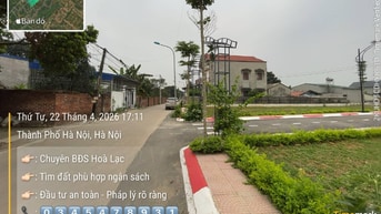 Cần bay đất tại Xã Hòa Lạc, 100m2, 3x triệu / m2, x tiểu học !!!