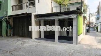 Cho thuê nhà gần Bệnh Viện Quận 8 4,5x20m 2 mặt hẻm thông  2 sân rộng