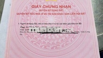BÁN ĐẤT DIỆN TÍCH LỚN GẦN KCN CẦU TRÀM , CHỢ BÌNH CHÁNH 