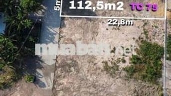 CHỈ 800TR SỞ HỮU LÔ GÓC 2MT PHÚ MỸ – 112.5m² – SỔ RIÊNG – VAY 70%