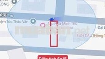 Nhà mặt tiền ngay ngã ba Đồng Phú