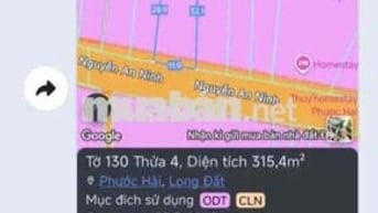 🔥 BÁN ĐẤT MẶT TIỀN NGUYỄN AN NINH – PHƯỚC HẢI – GẦN BIỂN – GIÁ TỐT ĐẦU