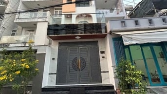Bán nhà mới, hẻm ô tô 122 Bình Trị Đông, DT 4 x 15.5m, 3 tấm, 6.66 tỷ.