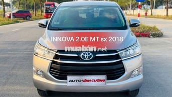 Toyota Innova 2018 2.0E MT Bạc