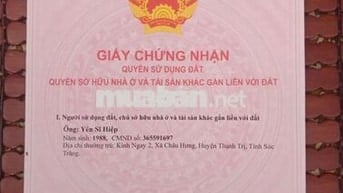 Bán gấp đất thổ cư tại KDC Xuyên Á Đức Hòa 