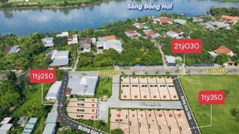 ĐẤT NỀN MẶT VIEW SÔNG ĐỒNG NAI. GIÁ F0 ĐẦU TƯ