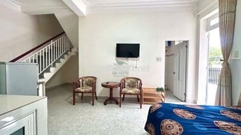 CHO THUÊ CĂN HỘ 1 PHÒNG NGỦ BAN CÔNG LỚN FULL NỘI THẤT  PHƯỜNG 3