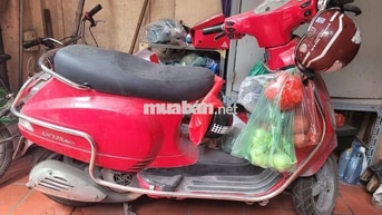 Piaggio LX 3Vie Đỏ Bó máy