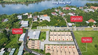 ĐẤT NỀN MẶT VIEW SÔNG ĐỒNG NAI. GIÁ F0 ĐẦU TƯ