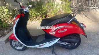 SYM Elite 50 2020 Đỏ trắng