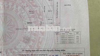 Bán gấp nhà một trệt 1 lầu hoàn công đầy đủ