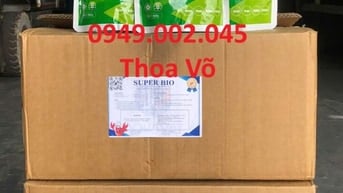 SUPER BIO – Vi Sinh Xử Lý Nước, Hỗ Trợ Đường Ruột, Gây Màu Ao Nuôi Tôm