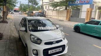 Kia Morning Trắng Số sàn, đời 2015 xe đẹp lợi xăng