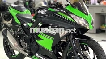 Kawasaki Ninja 300 2017 Đen, Xanh lá