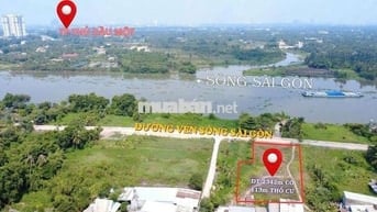 Bán đất mặt tiền sông sài gòn giá rẻ