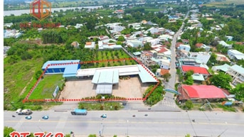 Bán cây xăng 4369m2 mặt tiền đường ĐT-768  cho thuê 1 tỷ/năm giá 75 tỷ