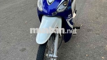 SYM Angela 50cc Trắng Xanh Nguyên zin