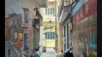 Bán nhà mặt tiền thụt 418/2 Nguyễn Tri Phương P4 Q10 dt 10,5x11m.