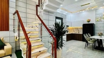 Nhà sổ sẵn 54.1m² Nơ Trang Long, Bình Thạnh xây 1 trệt 2 lầu. Hẻm 4m