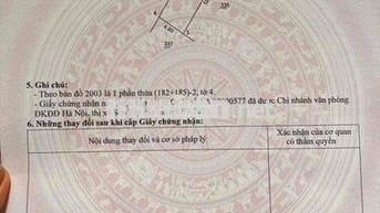 Bán 62m2 ONT 1.65 tỷ Kim Sơn, (Sơn Tây cũ), Hà Nội