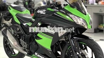 Kawasaki Ninja 300 2017 Đen Xanh 23000 km