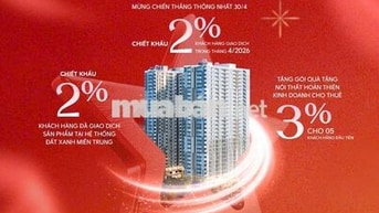 CHỈ 3 TỶ SỠ HỮU CĂN HỘ VIEW TRƯC DIỆN SÔNG HÀN & VỊNH ĐÀ NẴNG 