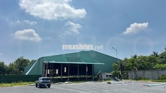 Kho xưởng 1.800 m² có PCCC tự động và điện 3 pha, lộ Container