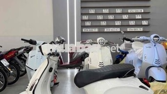 Vespa S125 Trắng rin siêu lướt 5k km Hỗ trợ góp