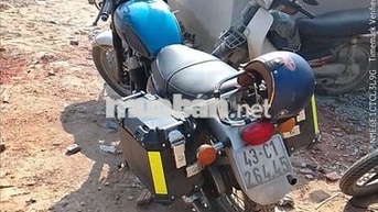 Xe côn tay màu Xanh dương 250cc