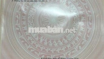 CHÍNH CHỦ BÁN Thửa 668, tờ 5, Phú Lộc Tây 4, H. Diên Khánh, Khánh Hòa