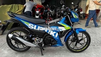 Suzuki Satria 150 2019 Xanh đen ( hỗ trợ góp )