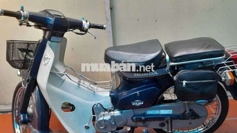 Honda Cub 82 Xanh trắng