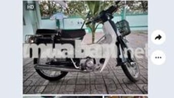 Honda Super Cub 50 Trắng, Đen