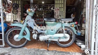 Honda Super Cub Xanh ngọc