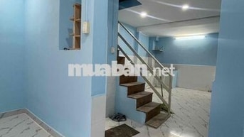 Nhà hẻm ba gác thoáng HTP 2PN 2Wc