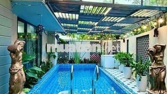 Villa sân vườn – hồ bơi phong cách Địa Trung Hải, gần biển Mỹ Khê