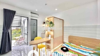KHAI TRƯƠNG STUDIO BAN CÔNG FULL NỘI THẤT MỚI XÂY NGAY ÂU CƠ, LẠC LONG